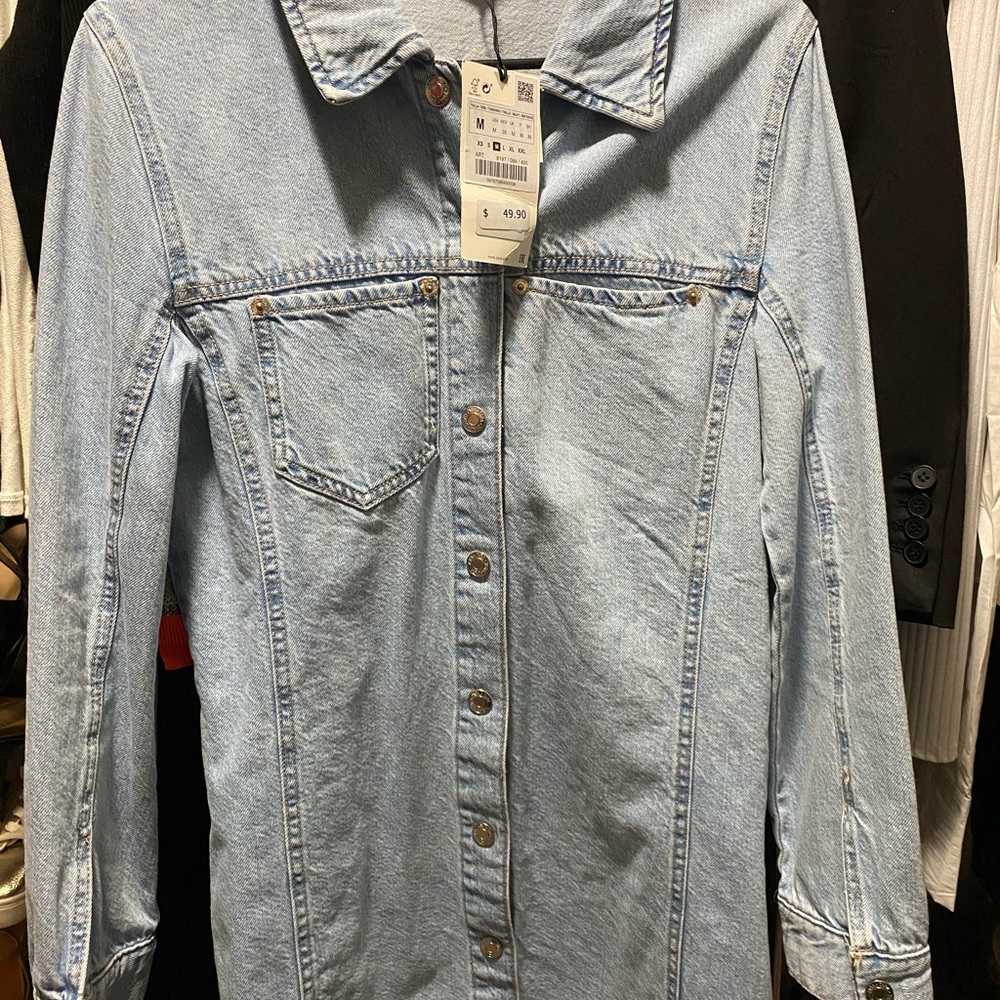 Zara denim dress